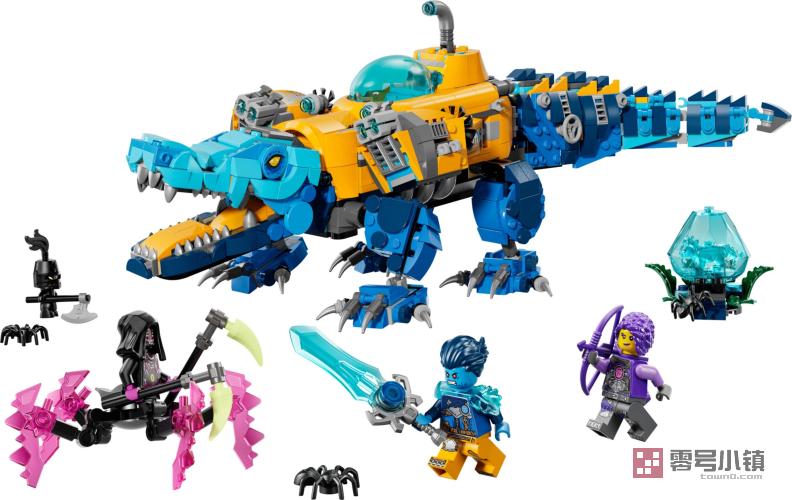 71512： 鳄鱼潜水艇