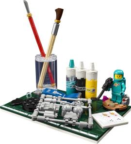 LEGO 40889 搭建、涂装与玩乐！