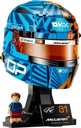 LEGO 43017 迈凯伦万事达卡 F1® 车队奥斯卡·皮亚斯特里头盔