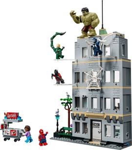 LEGO 76350 蜘蛛侠大战绿巨人决战名场面