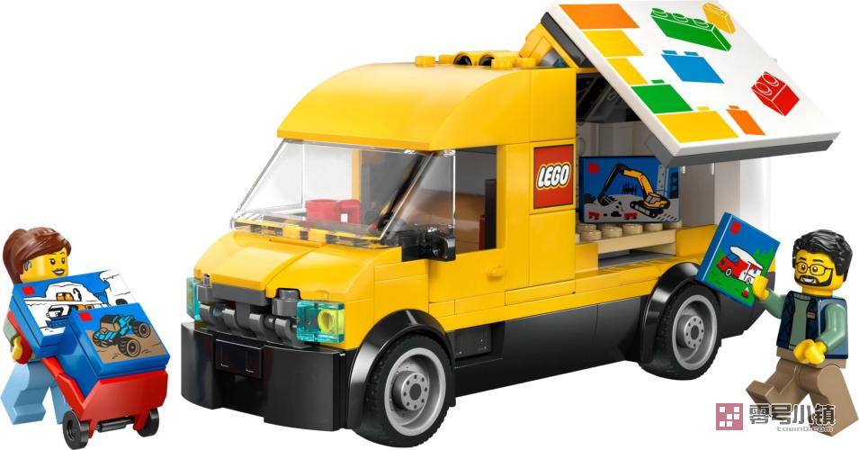 60500： 乐高®运输面包车