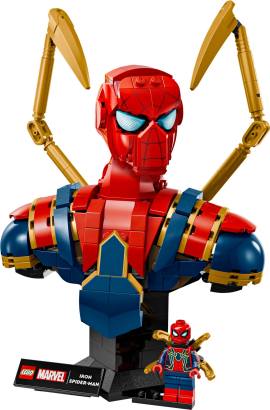 LEGO 76326 钢铁蜘蛛侠半身像