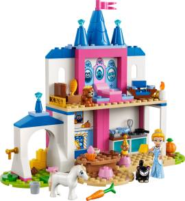 LEGO 43283 灰姑娘动物伙伴小城堡