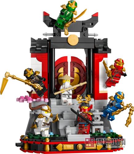 71866： 15周年纪念款 忍者道场展示台