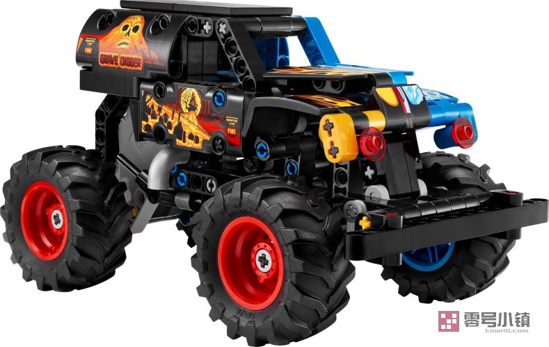 42219： Monster Jam™ Grave Digger™ 火冰回力车
