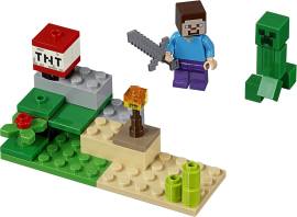 LEGO 30393 史蒂夫和爬行者